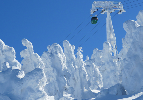 The impressive snow monsters