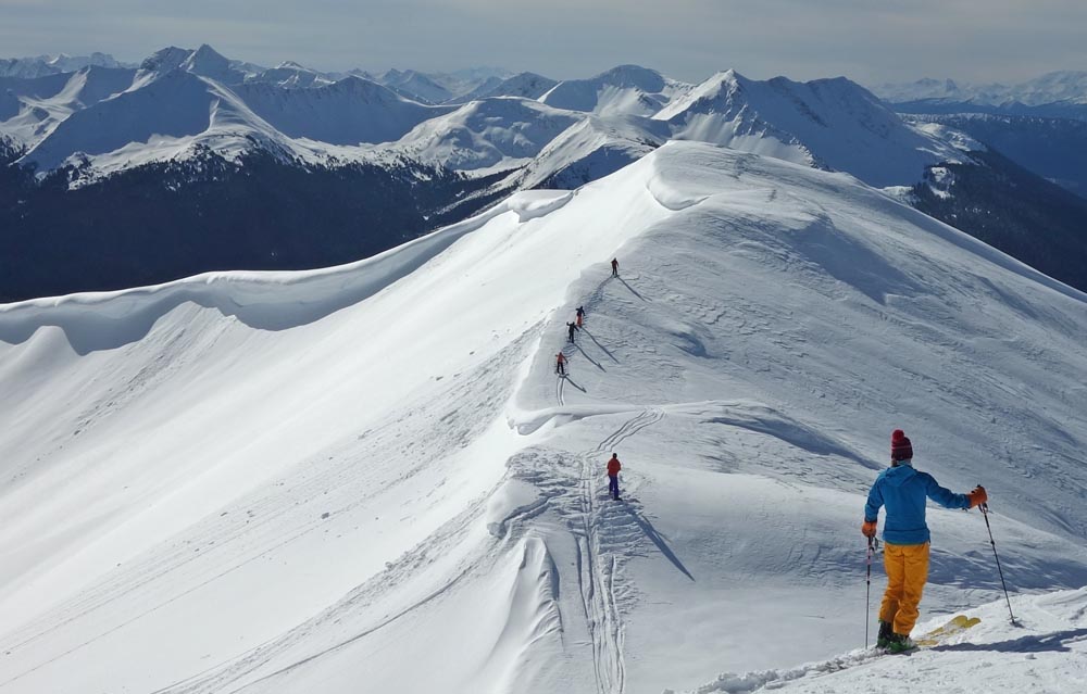 One of many alpine bowls