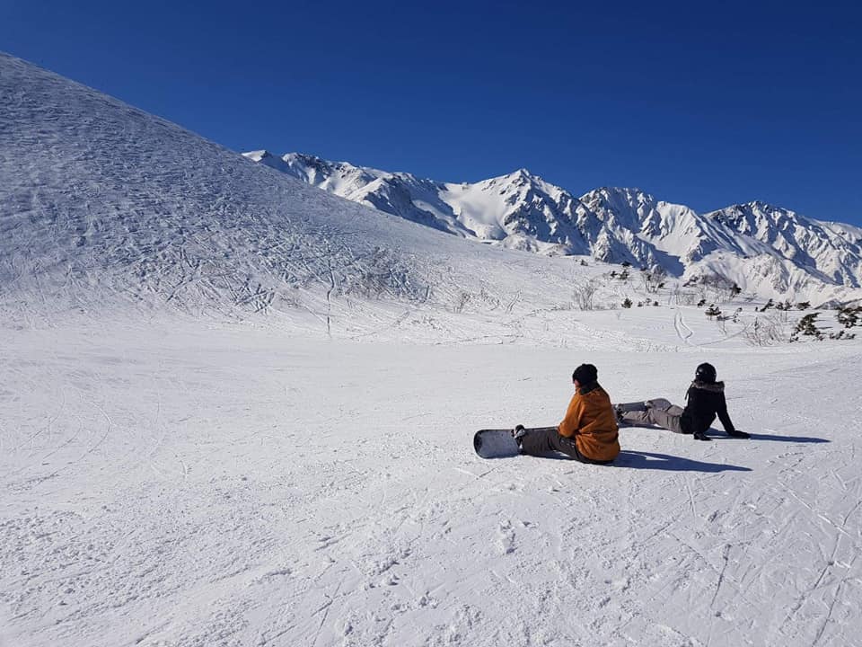 bottom of Grat, looking up