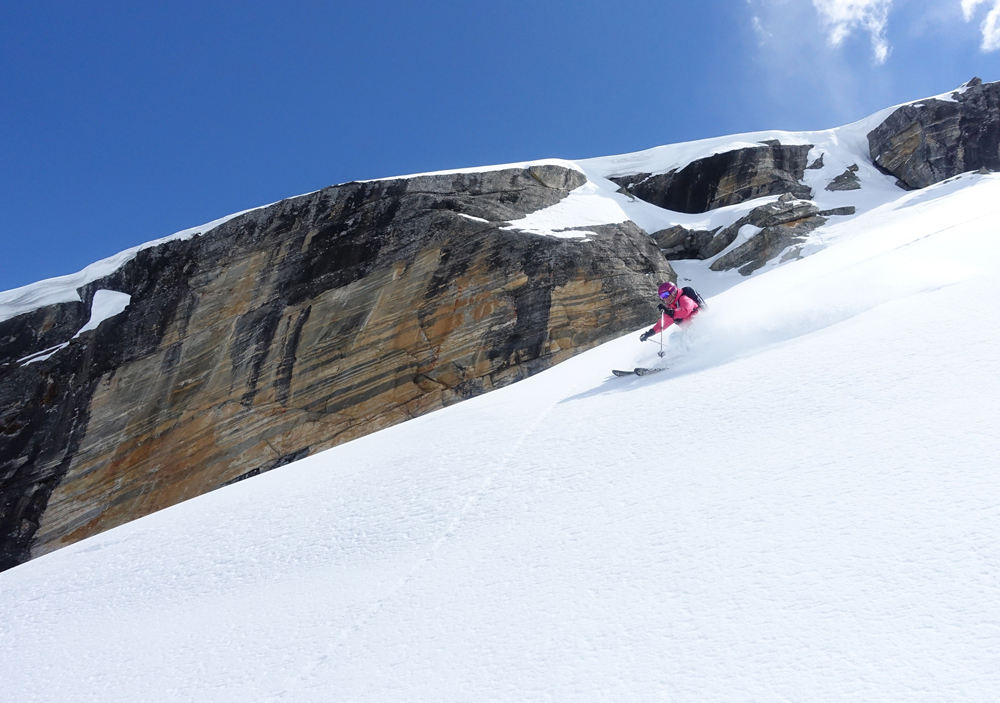 Plenty of amazing skiing on reconstituted powder