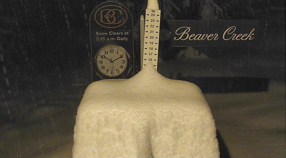 The snowstake never lies